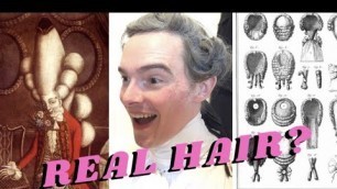 'I Tried Original 18th Century Men\'s Hair Styling; How to Tutorial'