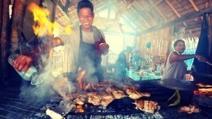 '$3 Squid BBQ - Philippines Beach Food 