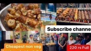 'Hidden cheapest non veg food market in delhi bada hindu Rao | noora nihari | dora kabab |'