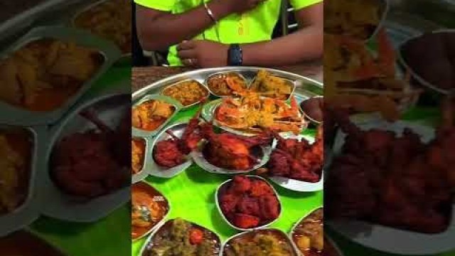 'Periya plate full non-veg dishes || madurai devar Hotel