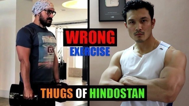 'AAMIR KHAN |Thugs Of Hindostan| Workout Mistake(ठग्स ऑफ़ हिंदोस्तान)'