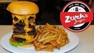 'Zark\'s Tombstone Burger Challenge in Manila, Philippines!!'