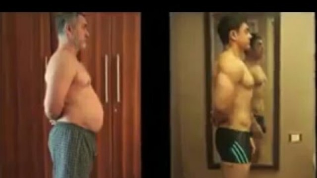 'Aamir Khan Workout For Dangal Movie From Fat To Bodybuilder'