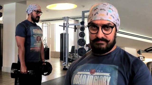 'Aamir Khan Workout For Thugs Of Hindostan !!'