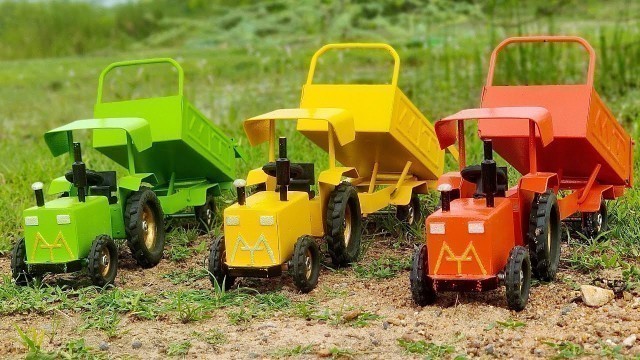 'New Metal Tractor Unboxing | John Deere Tractor, Kubota Tractor | Swaraj Tractors | Tractor Video'