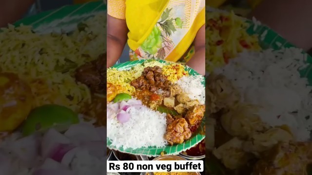 'Rs 80 non veg buffet'