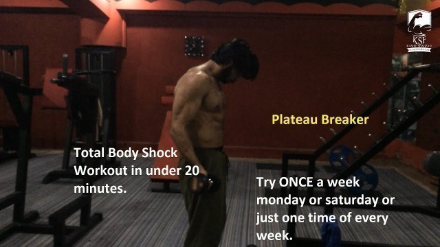 'Total Body Shock workout - |Plateau Breaker|'