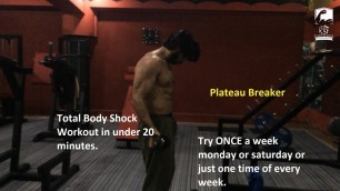 'Total Body Shock workout - |Plateau Breaker|'