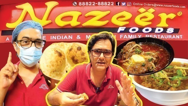 'Nazeer Foods | Non Veg Food Heaven | Best Mutton Nihari | Mutton Stew | Delhi Street Food'