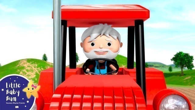 'Tractor Song | Vehicle Song for Kids | Nursery Rhymes & Kids Songs | Learn with Little Baby Bum'