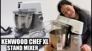 'KENWOOD CHEF XL SENSE STAND MIXER UNBOXING'