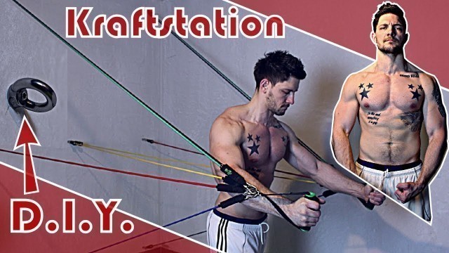 'Kraftstation selber bauen │ für n Appel und n Ei │ Tube │ Expander │ Resistance Bands'