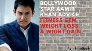 'Aamir Khan Workout Routine and Diet Plan Tips//Aamir Khan Talks About Losing Weight Balanced Diet'