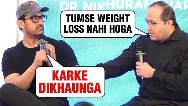 'Aamir Khan On Fat Loss, Body Transformation, Health & Diet Tips At Fat Loss Diet Book Launch'