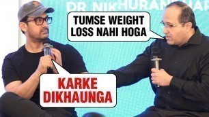 'Aamir Khan On Fat Loss, Body Transformation, Health & Diet Tips At Fat Loss Diet Book Launch'