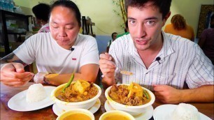 'Filipino STREET FOOD in The Philippines BEST Food City : BACOLOD + Bong Bong\'s Factory Tour!!'