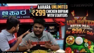 'Unlimited NonVeg Food ಎಷ್ಟು ಬೇಕಾದ್ರು ತಿನ್ನಿ Just ₹299Rs/- Only | Unlimited Biryani Meal & 3 Starters'