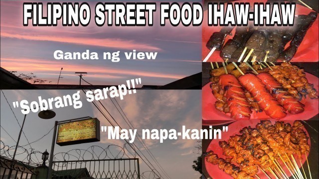 'FILIPINO STREET FOOD IHAW IHAW (PORK BBQ, ISAW, BETAMAX, ADIDAS) | Johairah Marie'