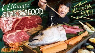 'ULTIMATE Japanese STEAK & SEAFOOD BRUNCH in Manila Philippines'