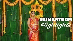 'Srimantham Highlights|| My Baby shower|| South Indian Style Baby Shower|| @My Fashion Zone'