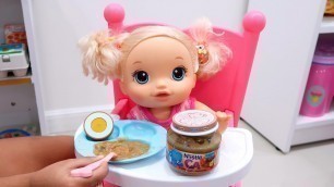 'BABYALIVE - Papinha de Mentirinha - DOLL FOOD com BIA LOBO'