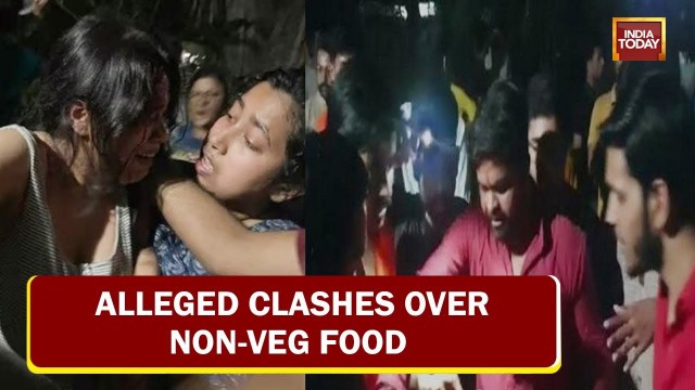 'Tension Simmers Inside JNU Campus, Alleged Clashes Over Non-Veg Food Scuffle Over Non-Veg Food?'