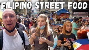 'ONLY FILIPINO STREET FOOD for 24 HOURS in MANILA, PHILIPPINES! 
