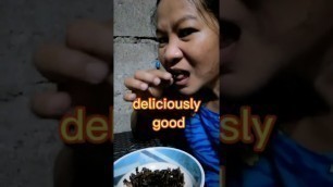 'eating exotic foods #philippines  #exoticfood #criket #foodie #farmlife'