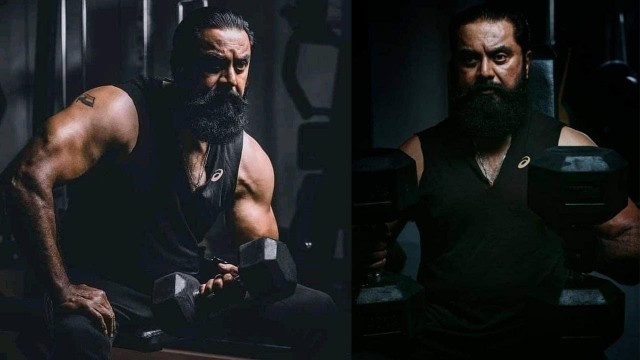 'Senior Hero Sarath Kumar Shock All With His Gym Body || Movie Stuff'