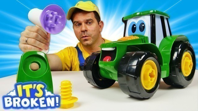 'Toy tractor videos for toddlers & Cars and toys for children - Tractors for kids'