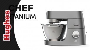 'Kenwood KVC7300S Chef Titanium Stand Mixer - Silver'