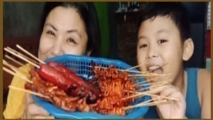 'STREET FOOD MUKBANG | BETAMAX | ADIDAS | ISAW #pinoyfood'