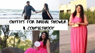 'Outfits for My Bridal Shower & Couple Shoot ft. Everypretty | Curvy Fashion Haul | Priyanka Boppana'