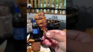 'Non-veg Food||Chicken Tandoori||Lollypop||Leg Piece||Subscribe For More Videos #food #reels #chicken'