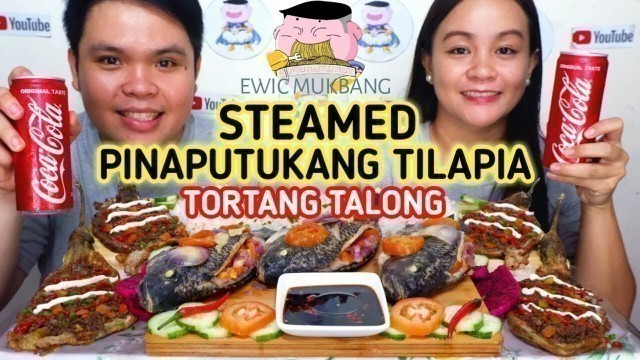 'Steamed Pinaputukang Tilapia With Tortang Talong Mukbang/ Filipino Food Mukbang/ Mukbang Philippines'