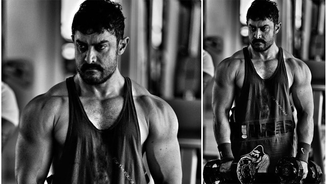 'Aamir Khan\'s Gym Body Buidling Workout Video !'