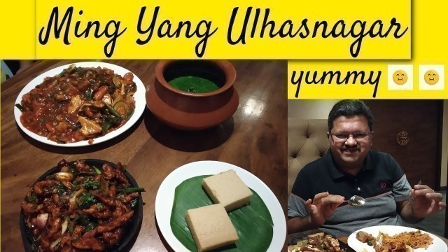 'BEST NON VEG FOOD IN ULHASNAGAR | MING YANG ULHASNAGAR | MARATHI FOOD VLOG | KHAPITU THE FOODIE'