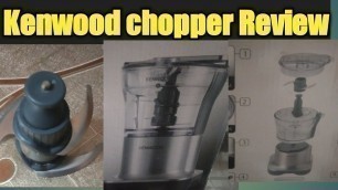 'KENWOOD Food Chopper 250 Review and unboxing |Quad blade 500W0.5 littre CH 250.'