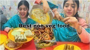 'Best non veg food in Bijnor, Moradabad || Neendro walo ka special non veg || Adeeba Naaz'