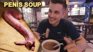 'SHOCKING Filipino foods!! Philippines penis soup - Exploring Binondo, Chinatown'