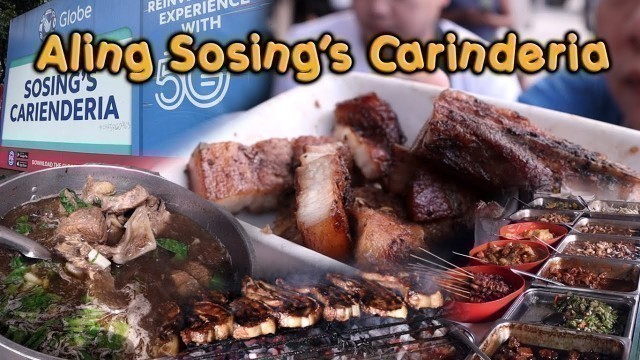 'Philippines Street Food | Aling Sosing\'s Carinderia | Most Amazing Carinderia'