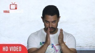 'Aamir Khan Share Some Fitness Tips With Media | Viralbollywood'