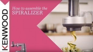 'Kenwood Chef I Kitchen Machines I How to assemble the Spiralizer'