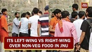 'Clashes In JNU Over Non-Veg Food On Ram Navami, FIR Registered Against Unknown ABVP Students'