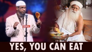 'Sadhguru Destroys Zakir Naik\'s MEAT branding | Non Veg'