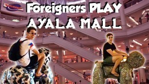 'Filipino Malls REACTION: Ayala Mall (ARCADE & Filipino Food) - Philippines Travel Vlog'