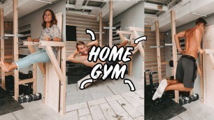 'Fitnessgerät selber bauen - DIY Home Gym aus Holz | EASY ALEX'
