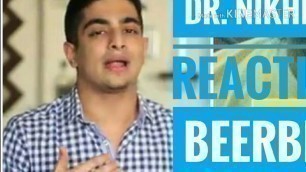 'Dr. NIKHIL TARI\'s REACTION TO BEERBICEPS AAMIR KHAN\'S TRANSFORMATION VIDEO'