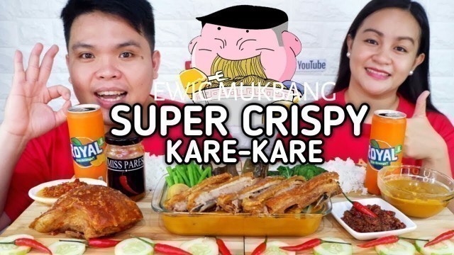 'Super Crispy Kare-Kare Mukbang / Filipino Food Mukbang / Mukbang Philippines With @Rick Rock Foodie'