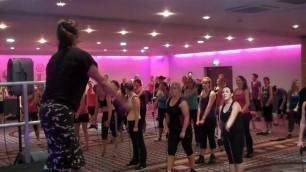 'Body Shock and Retro Robics at Fitness Fiesta with Rachel Holmes'